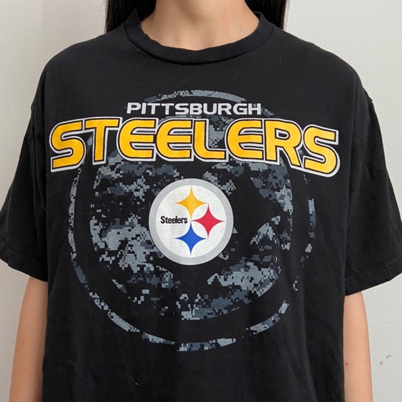 Other - Vintage Pittsburgh Steelers Graphics Black Shirt